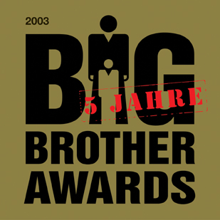 Preisverleihung 
und Big Brother Party 2003 am Sonntag den 26.10. um 21:00 im Wiener Szene-Club Flex.