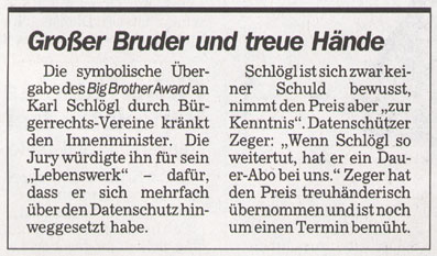 Kurier 3. Nov.